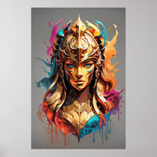 Girl Power: Female Warrior v01 Poster