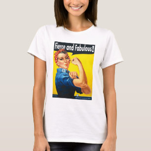 Girl Power Fierce and Fabulous T-Shirt