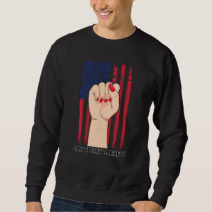 Girl Power Fist Acb Amy Coney Barrett Justice Supr Sweatshirt
