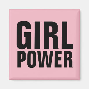 GIRL POWER Fridge Magnets