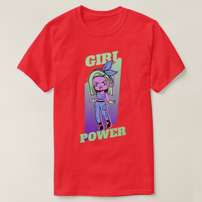 Girl Power  Girl T-Shirt (Design Front)