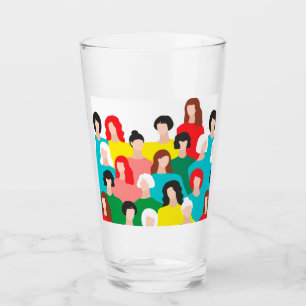 Girl power glass