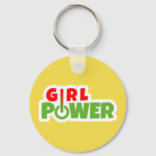 Girl Power Key Ring