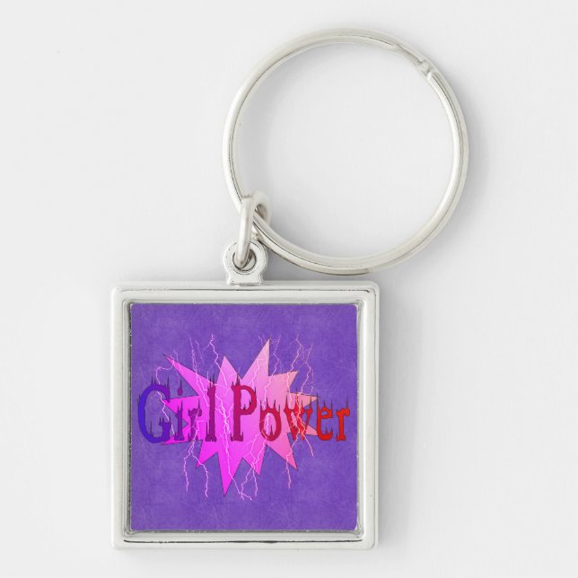 Girl Power Key Ring (Front)