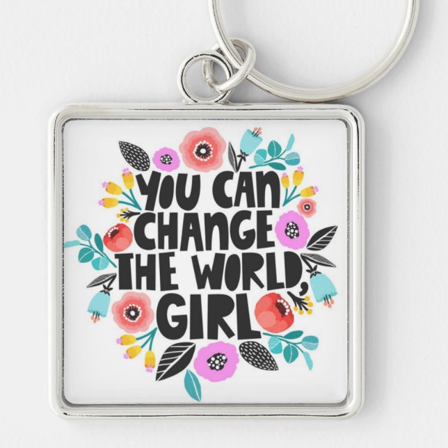Girl Power  Key Ring (Front)