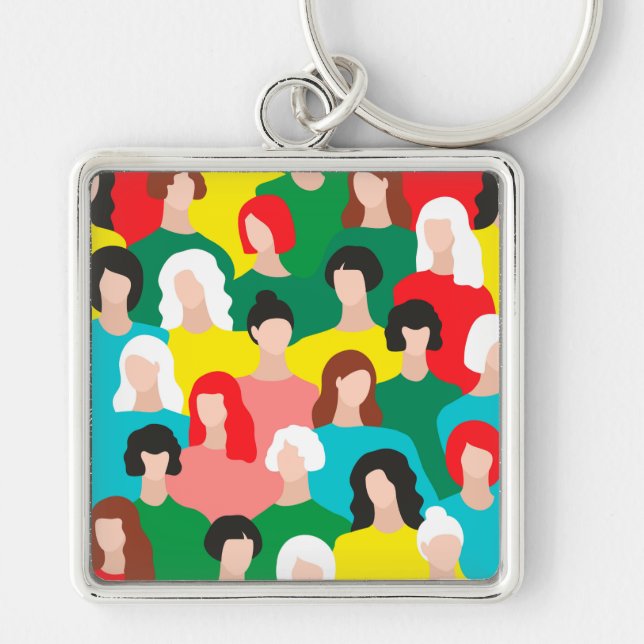 Girl power key ring (Front)