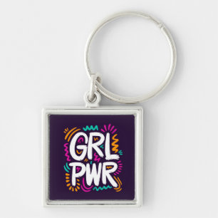 Girl Power Key Ring