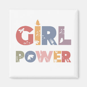 Girl Power Magnet