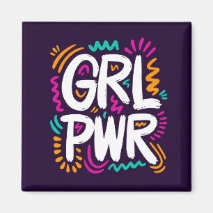 Girl Power Magnet
