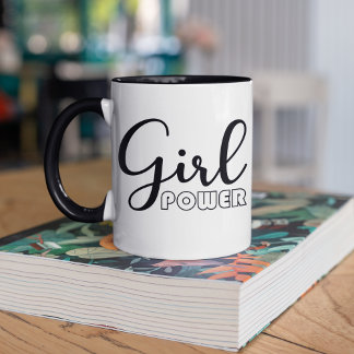 Girl Power Modern Feminist Mug