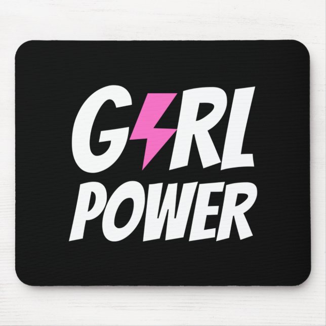 Girl Power Mouse Mat (Front)