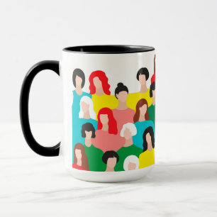 Girl power mug