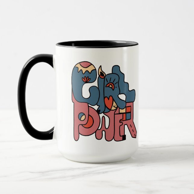 Girl Power Mug (Left)