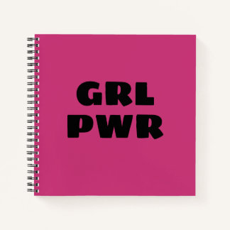 Girl power - notebook