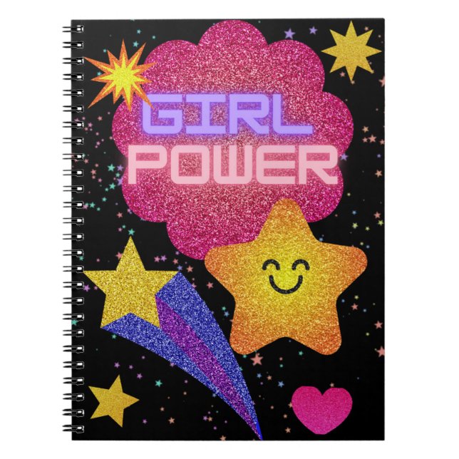 girl power  notebook (Front)