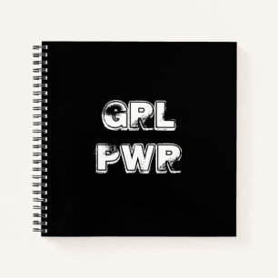 Girl power - notebook