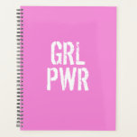 Girl Power Planner<br><div class="desc">Personalised Grl Pwr planner</div>