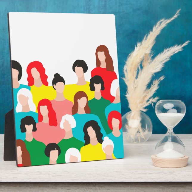 Girl power plaque (Side)