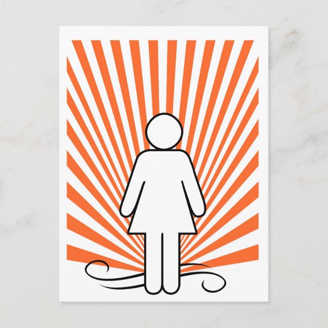 Girl Power Postcard (Front)
