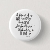 Girl Power Quote Calligraphy Script