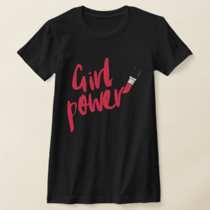 Girl Power Red Lipstick T-Shirt