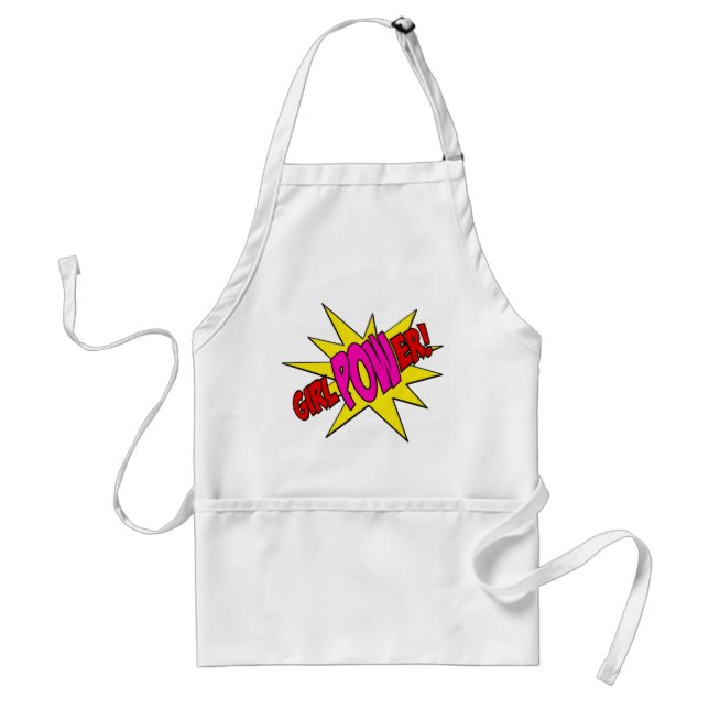 Girl Power super hero Standard Apron (Front)