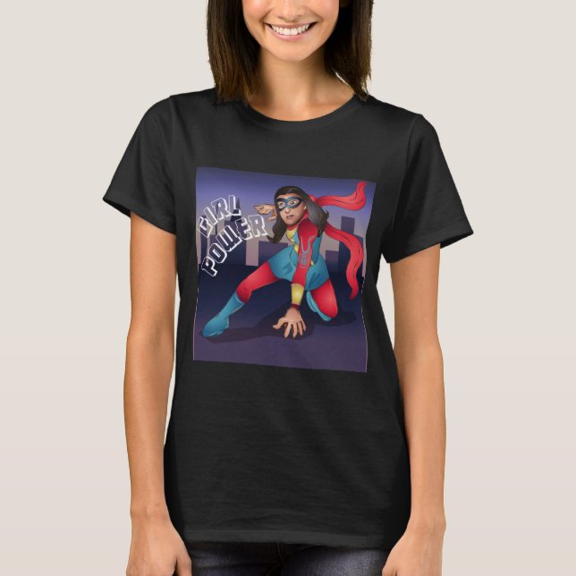 Girl Power Superhero T-Shirt (Front)