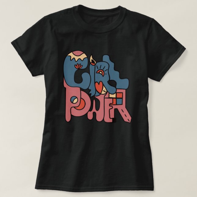 Girl Power T-Shirt (Design Front)