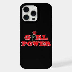 Girl Power T-Shirt - Awesome Women Female Feminist iPhone 15 Pro Max Case