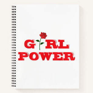 Girl Power T-Shirt - Awesome Women Female Feminist Notebook