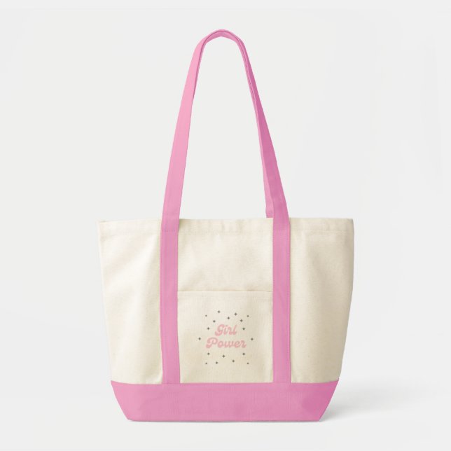 Girl power tote bag (Front)