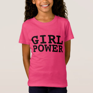 GIRL POWERS GIRLS PINK T-SHIRTS
