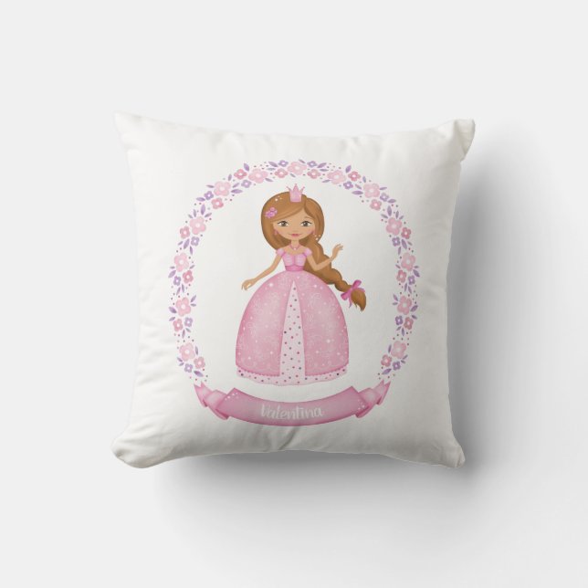 Girl Princess Cushion (Front)