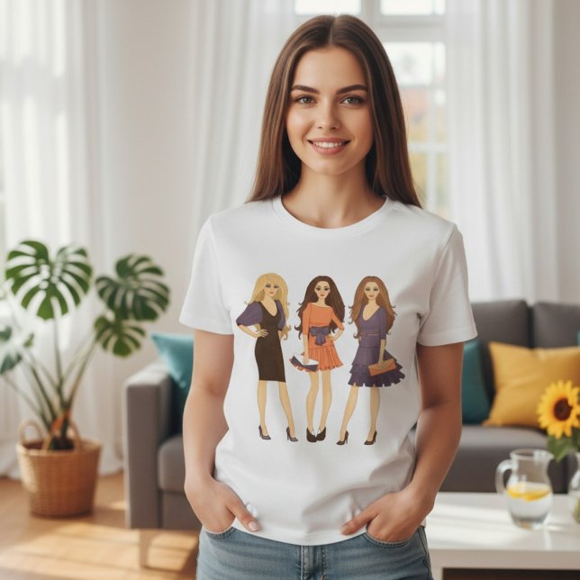 Girl Print Tee (Creator Uploaded)