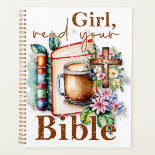 Girl, Read Your Bible T-Shirt Planner
