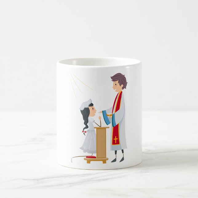 Girl Receiving Communion Mug (Creator Uploaded)