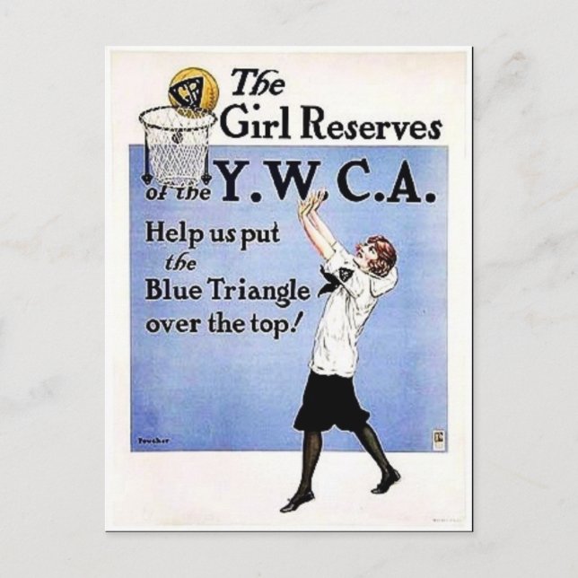 Girl Reserves Postcard (Front)