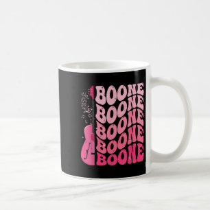 Girl Retro Boone Groovy Flower First Name Personal Coffee Mug