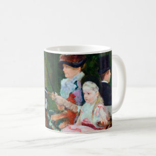 Girl Riding a Carriage, Mary Cassatt Coffee Mug