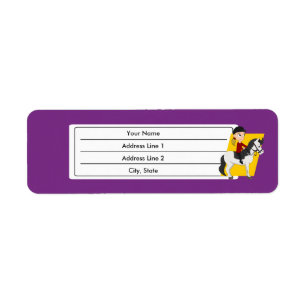 Girl riding a horse cartoon