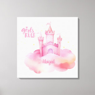 Girl Rule customisable Canvas Print