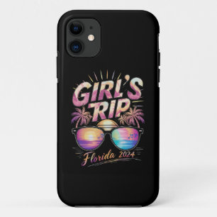 Girl’s Trip Florida 2024 Summer Beach Weekend iPhone 11 Case