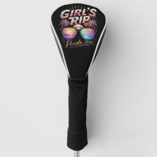 Girl’s Trip Florida 2024 Summer Beach Weekend Golf Head Cover