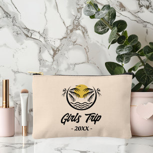 Girl’s Trip Makeup Bachelorette Party Favour Trave Accessory Pouch