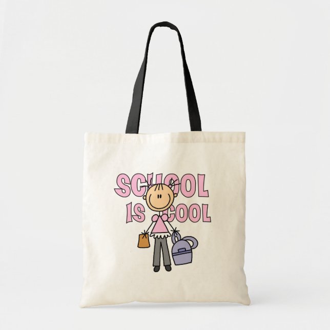 Girl School is Cool Tote Bag (Front)
