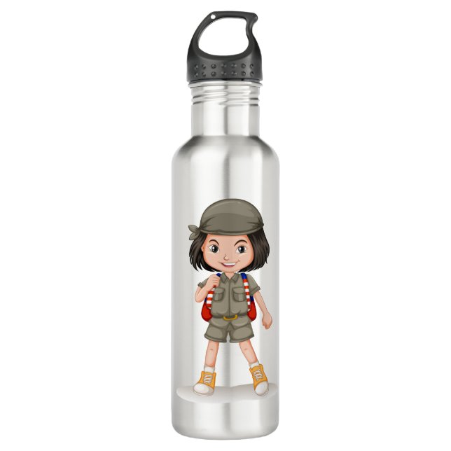 Girl scout 710 ml water bottle (Front)