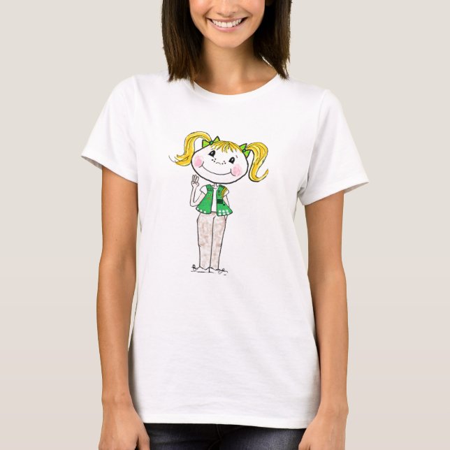 Girl Scout Junior Keeping the Promise T-Shirt (Front)