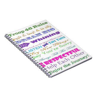 Girl scout notebook