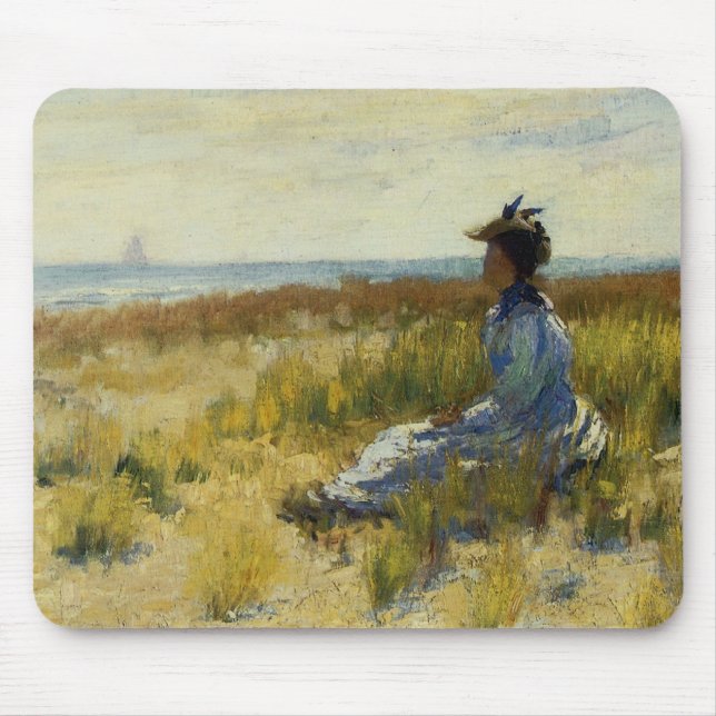 Girl Seated by the Sea Mouse Mat (Front)