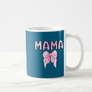 Girl Shirt Mama Birthday Matching Coquette Pink Coffee Mug